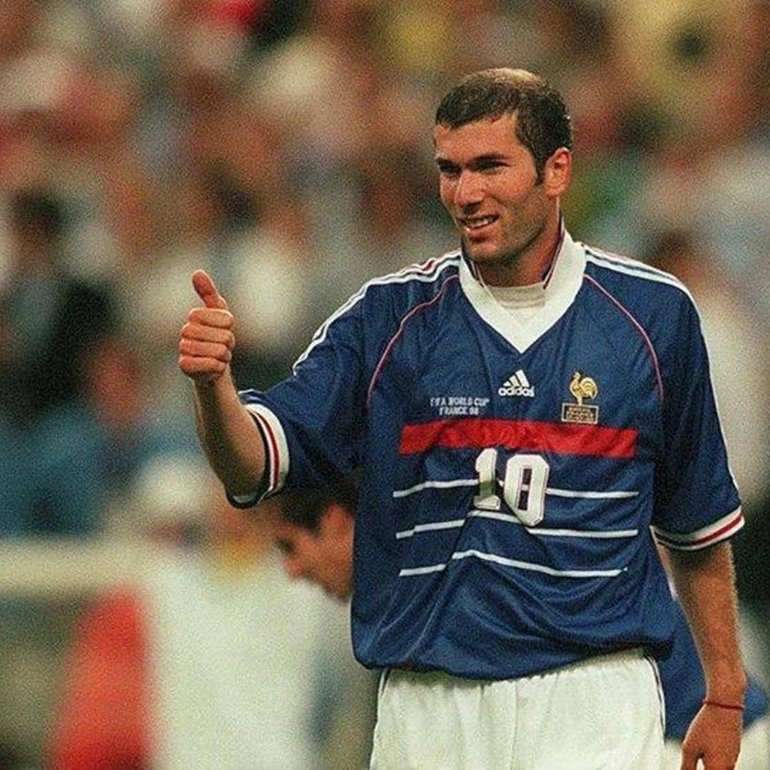 France Zidane Home Kit 1998