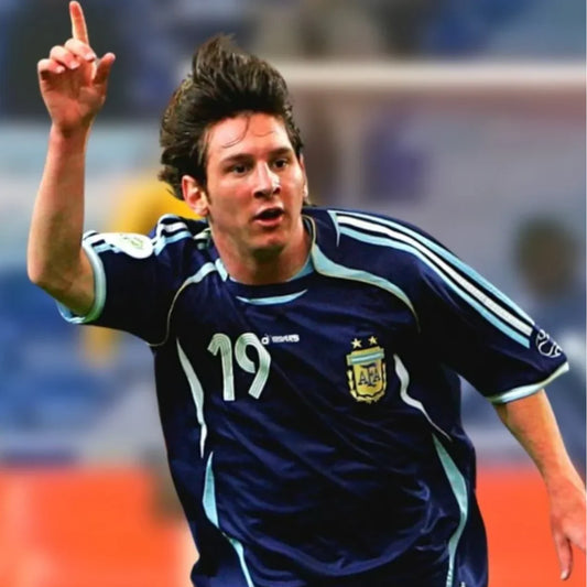 Argentina Messi Home Kit 2006